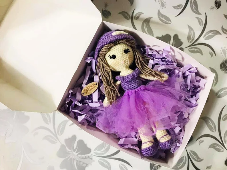 Crochet Princess dress for dolls (portuguese/spanish) 