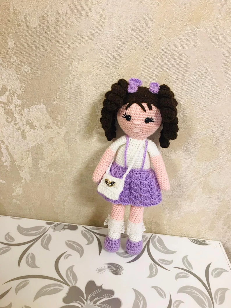 Crochet Princess dress for dolls (portuguese/spanish) 