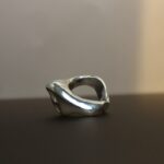 Silver Extravagate Ring, Unique Ring, Bold, Large Statement Rings, Personalizable ring, Japanese Style Ring Minimalist, Extraordinary Ring