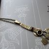 Brass Necklace with Serdolik Stone