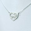 "Heart" Silver Necklace