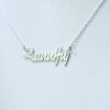 "Name" Silver Necklace