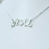 "Name" Silver Necklace