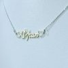 "Name" Silver Necklace