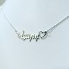 "Name" Silver Necklace