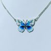 "Butterfly" Silver Necklace