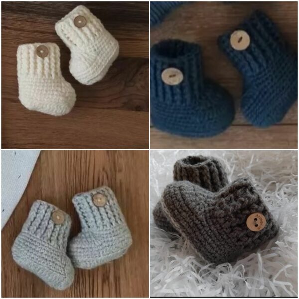 Crochet Baby Shoes