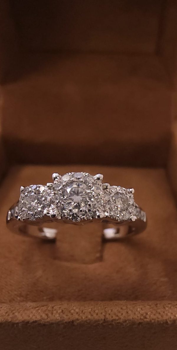 14K Diamond Ring