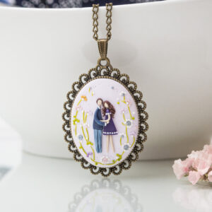 Necklace Lilac “Lovers”