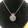 Silver filigree handmade necklace& brooch pomegranate 038