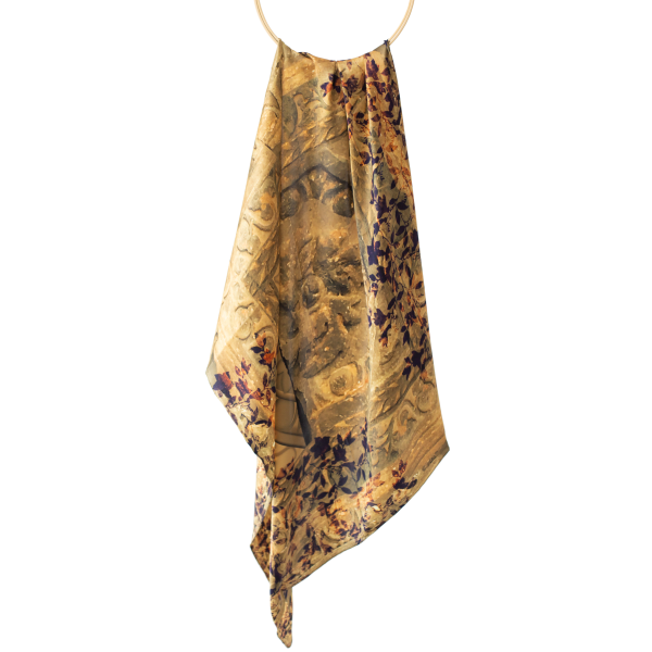 "Garni Floral" Scarf