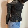 Black Thick Mohair Sweater