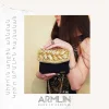 ARMLIN Golden metallic clutch