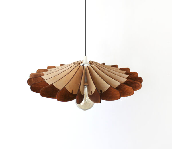 Wood Pendant Light, Scandinavian light fixture, Dining light, bedroom light, kitchen island lamp shade, Wood Chandelier, ceiling lighting