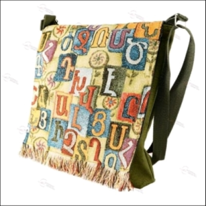 Bag with Armenian Alphabet