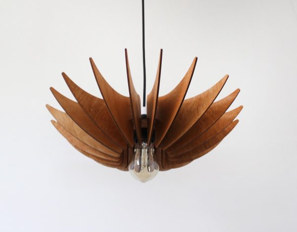 Wood Pendant Light, Scandinavian light fixture, Dining light, bedroom light, kitchen island lamp shade, Wood Chandelier, ceiling lighting