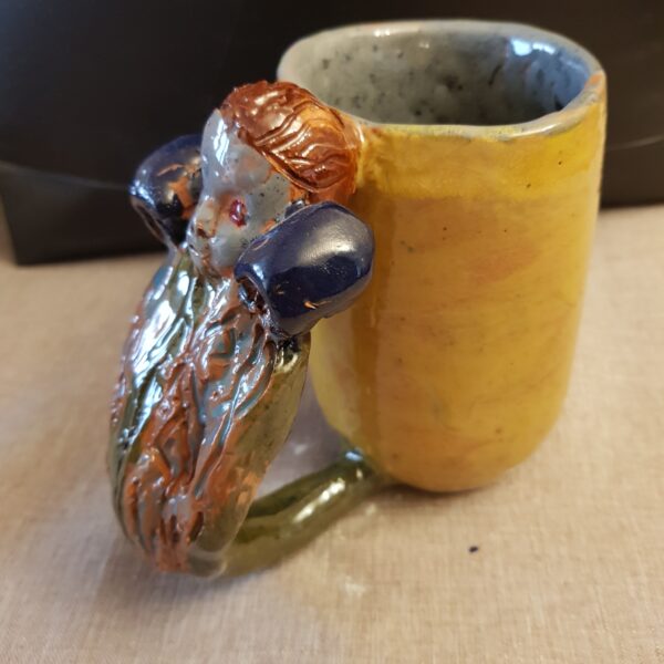 "Aquarius" Clay Cup