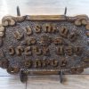 Armenian Home Blessing Wooden Sign with Eternity Symbol | Wall Hanging Decor