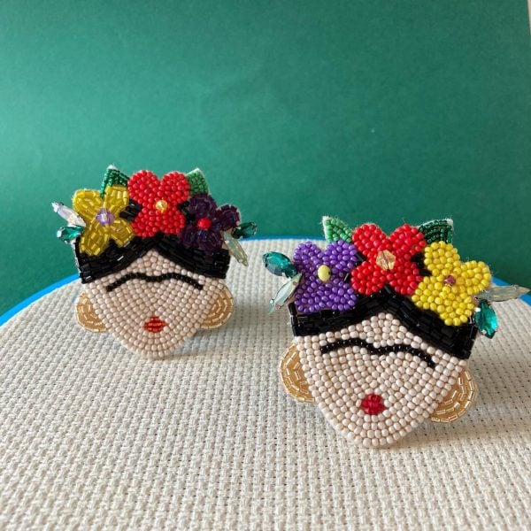 "Frida Kahlo" Brooch