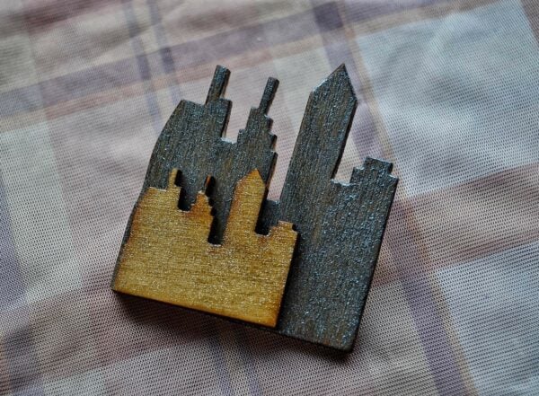 “City” Brooch