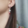 Pomegranate Armenian earring