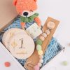 Baby fox gift box, . Christmas box for newborn, Gender neutral, baby girl, baby boy gifts, , Baby shower present