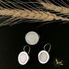 "White Nacre” Silver Jewelry Set