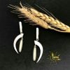 Nacre Silver Earrings