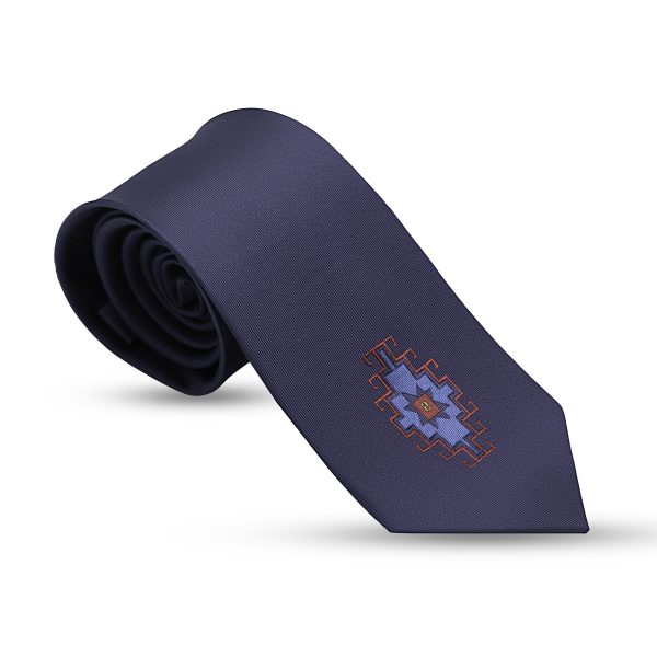 Single Rug Design Silk Neck tie