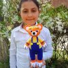 Tiger Knitted Doll