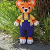 Tiger Knitted Doll