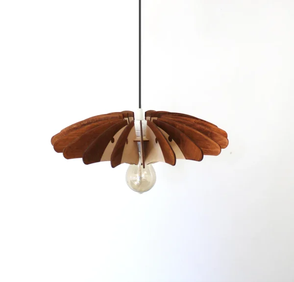 Wood Pendant Light, Scandinavian light fixture, Dining light, bedroom light, kitchen island lamp shade, Wood Chandelier, ceiling lighting