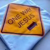 T-shirt One way Jesus