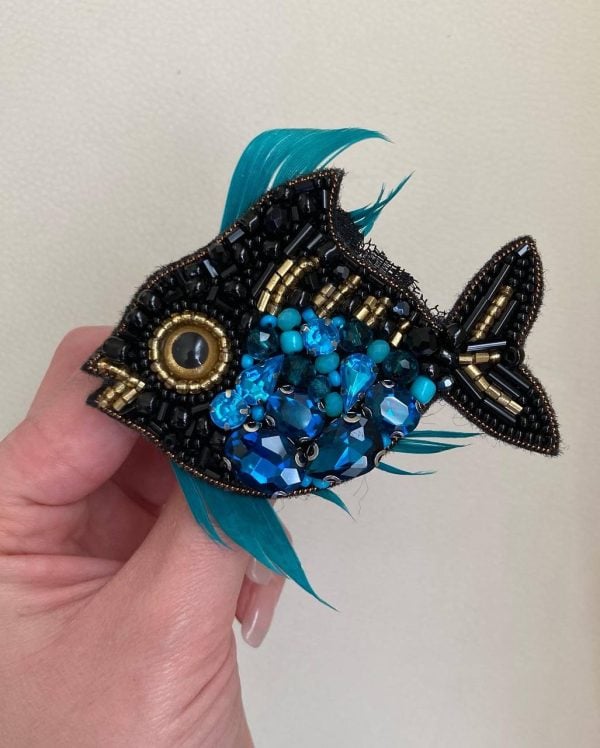 "Fish" Brooch