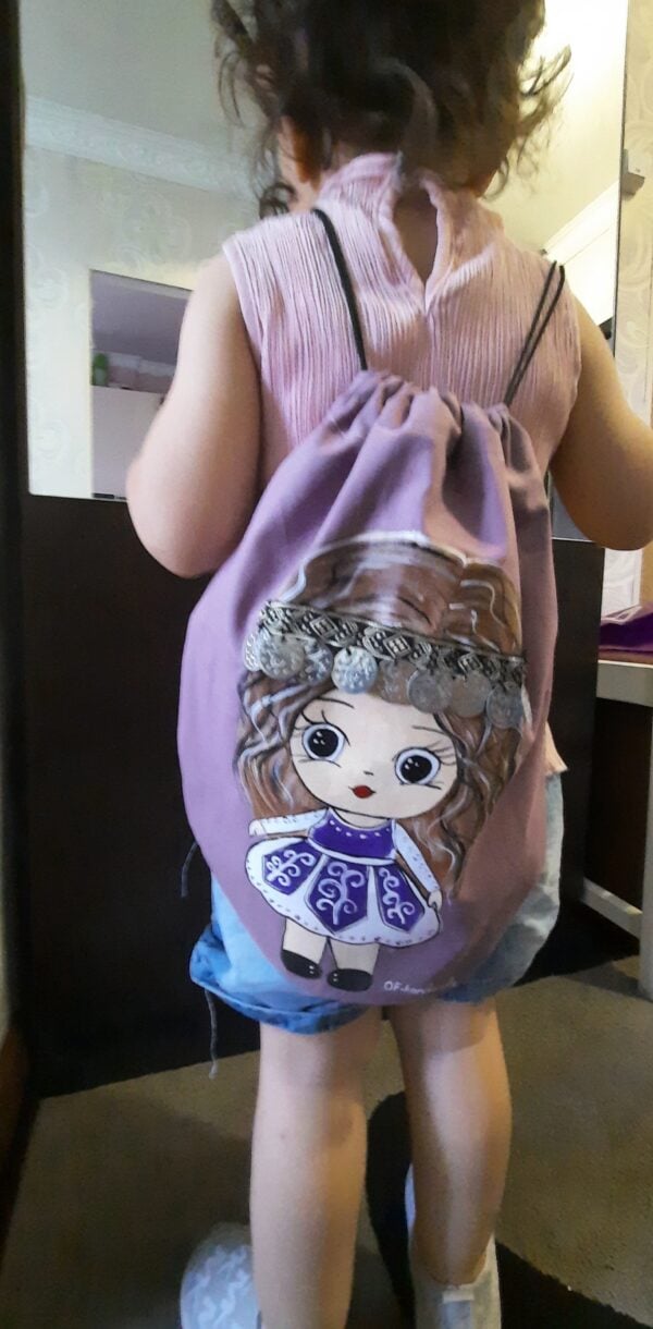 "Little Armenian Girl" Backpack