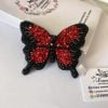 Brooch Red Butterfly