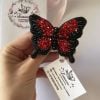 Brooch Red Butterfly