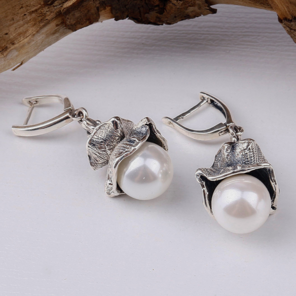 Pearl Silver Jewelry Set