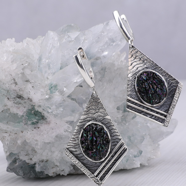 Carborundum Silver Jewelry Set