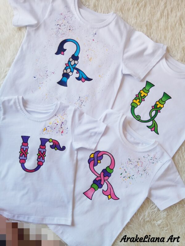 T-shirt "Armenian Letters"