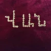 Hand Embroidered Armenian Name on Velveteen | Frameable Personalized Gifts