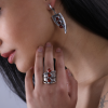 Armenian Jewelry Garnet with sterling silver 925