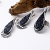 Carborundum Silver Jewelry Set