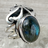 Labradorite Silver Ring