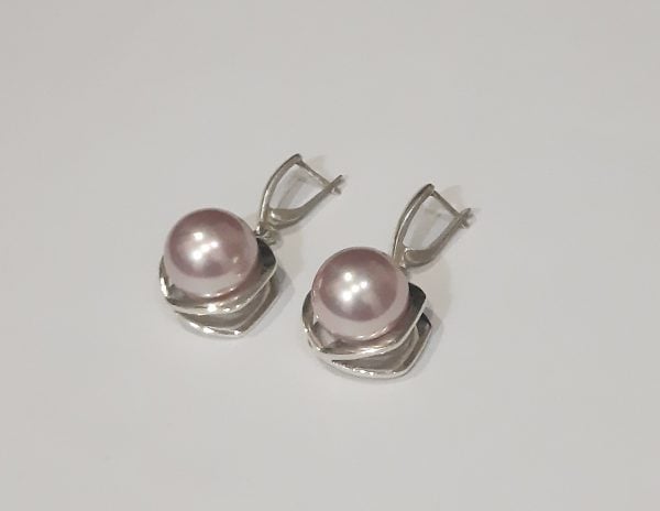 Pearl Silver Jewelry Set