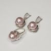 Pearl Silver Jewelry Set