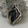 Carborundum Silver Ring