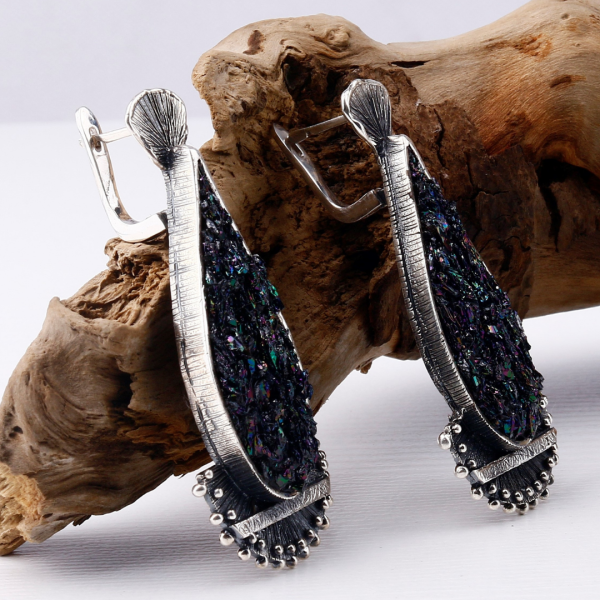 Carborundum Silver Jewelry Set