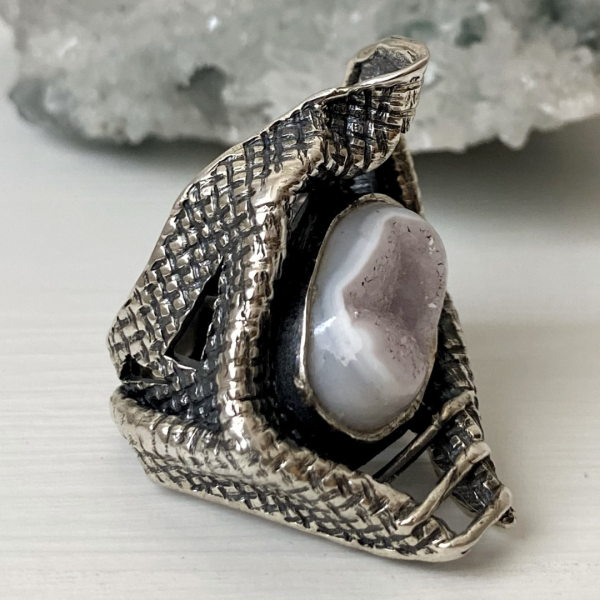 Amethyst Silver Ring