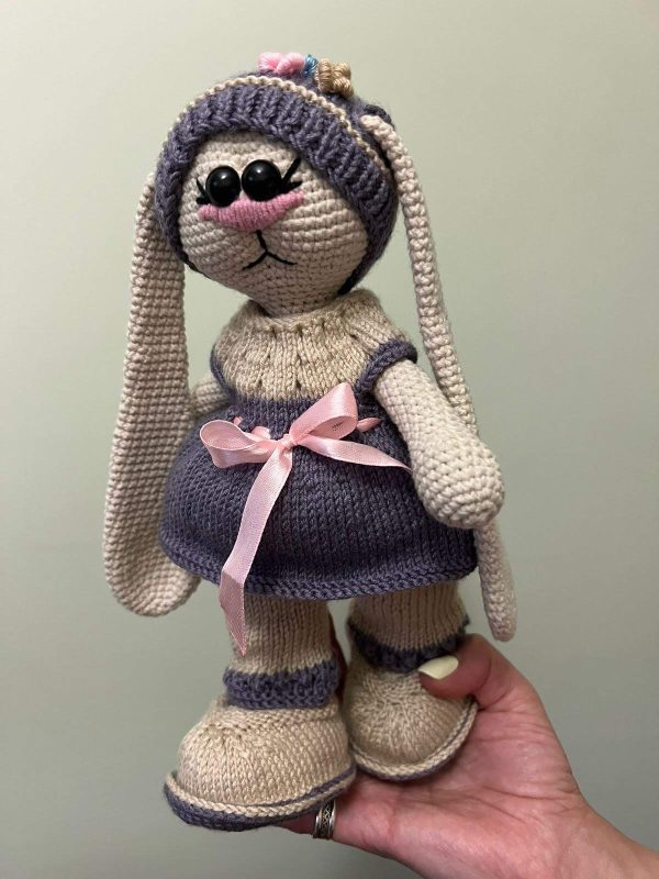 Bunny Knitted Doll